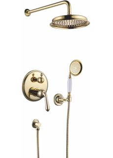 Душевая система Rose R0235E золото